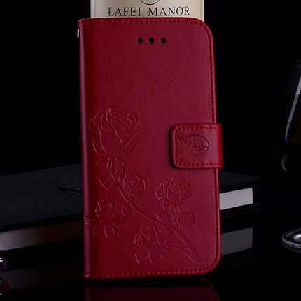 For Huawei Mate 10 Lite Rose Embossed Horizontal Flip Environmental PU Leather Case with Holder & Card Slots & Wallet, For Huawei Mate 10 Lite, Huawei Mate 10 Lite