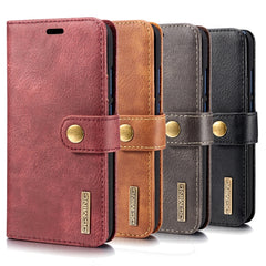 Crazy Horse Texture Flip Detachable Magnetic Leather Case for Huawei P20 Lite, with Holder & Card Slots & Wallet, Huawei P20 Lite