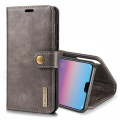 Crazy Horse Texture Flip Detachable Magnetic Leather Case for Huawei P20 Pro, with Holder & Card Slots & Wallet, Huawei P20 Pro