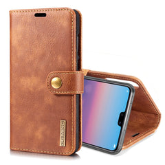 Crazy Horse Texture Flip Detachable Magnetic Leather Case for Huawei P20 Pro, with Holder & Card Slots & Wallet, Huawei P20 Pro