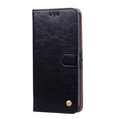 Business Style Oil Wax Texture Horizontal Flip Leather Case for Huawei Honor 7C / Enjoy 8 / Y7 (2018) / Y7 Prime (2018) / Nova 2 Lite, with Holder & Card Slots & Wallet, For Huawei Honor 7C, For Honor 7C / Y7 Prime (2018)