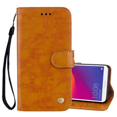 Business Style Oil Wax Texture Horizontal Flip Leather Case for Huawei Honor 7C / Enjoy 8 / Y7 (2018) / Y7 Prime (2018) / Nova 2 Lite, with Holder & Card Slots & Wallet, For Huawei Honor 7C, For Honor 7C / Y7 Prime (2018)