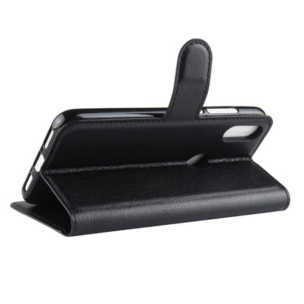 Litchi Texture Horizontal Flip Leather Case for Huawei P30 Lite, with Wallet & Holder & Card Slots