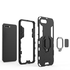 PC + TPU Shockproof Protective Case for Huawei Honor 10, with Magnetic Ring Holder, For Huawei Honor 10