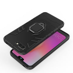 PC + TPU Shockproof Protective Case for Huawei Honor 10, with Magnetic Ring Holder, For Huawei Honor 10