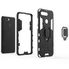 PC + TPU Shockproof Protective Case for Huawei Honor View 20, with Magnetic Ring Holder, For Huawei Honor View 20