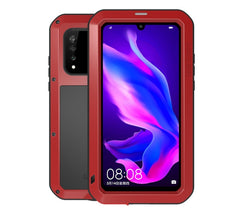 LOVE MEI Powerful Dustproof Shockproof Splashproof Metal + Silicone Combination Case for Huawei P30 Lite, Huawei P30 Lite