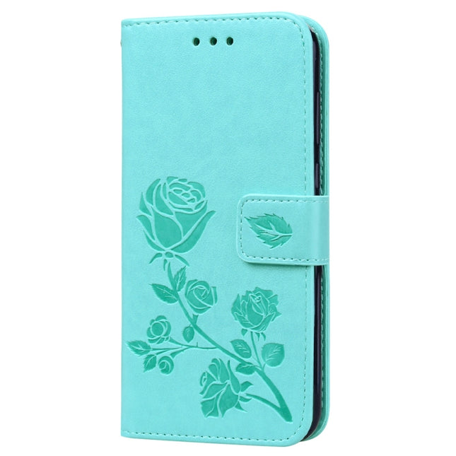 Rose Embossed Horizontal Flip PU Leather Case for Huawei Honor 8S / Y5 (2019), with Holder & Card Slots & Wallet