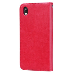 Rose Embossed Horizontal Flip PU Leather Case for Huawei Honor 8S / Y5 (2019), with Holder & Card Slots & Wallet