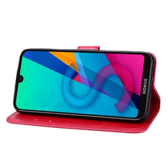 Rose Embossed Horizontal Flip PU Leather Case for Huawei Honor 8S / Y5 (2019), with Holder & Card Slots & Wallet