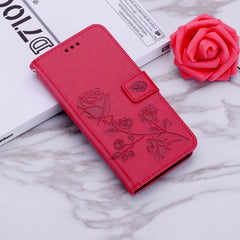 Rose Embossed Horizontal Flip PU Leather Case for Huawei Honor 8S / Y5 (2019), with Holder & Card Slots & Wallet