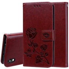 Rose Embossed Horizontal Flip PU Leather Case for Huawei Honor 8S / Y5 (2019), with Holder & Card Slots & Wallet, For Huawei Honor 8S / Y5 (2019)