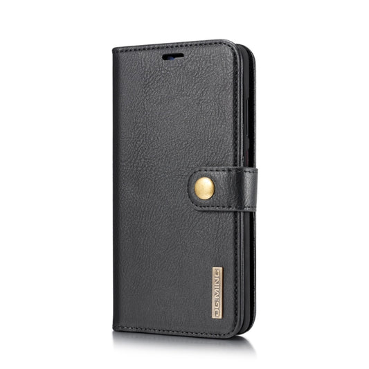 DG.MING Crazy Horse Texture Flip Detachable Magnetic Leather Case for Huawei Mate 20, with Holder & Card Slots & Wallet, Huawei Mate 20