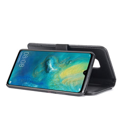 DG.MING Crazy Horse Texture Flip Detachable Magnetic Leather Case for Huawei Mate 20, with Holder & Card Slots & Wallet, Huawei Mate 20