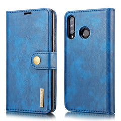 DG.MING Crazy Horse Texture Flip Detachable Magnetic Leather Case for Huawei P30 Lite, with Holder & Card Slots & Wallet, For Huawei P30 Lite, Huawei P30 Lite