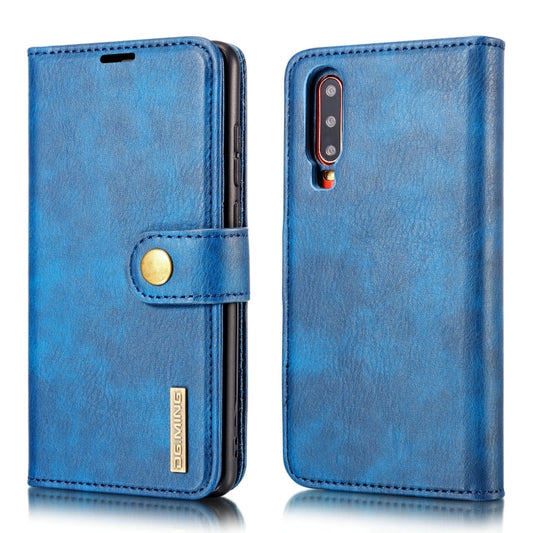 DG.MING Crazy Horse Texture Flip Detachable Magnetic Leather Case for Huawei P30, with Holder & Card Slots & Wallet, For Huawei P30, Huawei P30