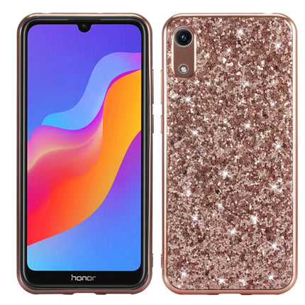 Glitter Powder Shockproof TPU Case for Huawei Honor Play 8A