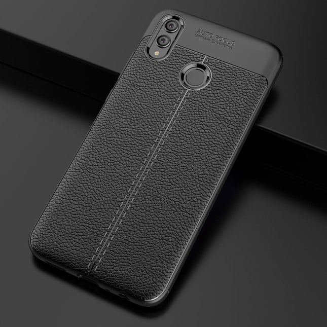 Litchi Texture TPU Shockproof Case for Huawei Honor 8X, For Huawei Honor 8X