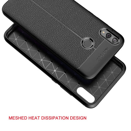Litchi Texture TPU Shockproof Case for Huawei Honor 8X