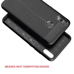 Litchi Texture TPU Shockproof Case for Huawei Honor 8X, For Huawei Honor 8X, Huawei Honor 8X, For Honor 8X