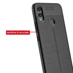 Litchi Texture TPU Shockproof Case for Huawei Honor 8X, For Huawei Honor 8X, Huawei Honor 8X, For Honor 8X