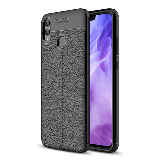 Litchi Texture TPU Shockproof Case for Huawei Honor 8X, For Huawei Honor 8X, Huawei Honor 8X, For Honor 8X