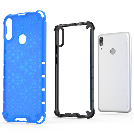 Honeycomb Shockproof PC + TPU Case for Huawei Y7(2019)
