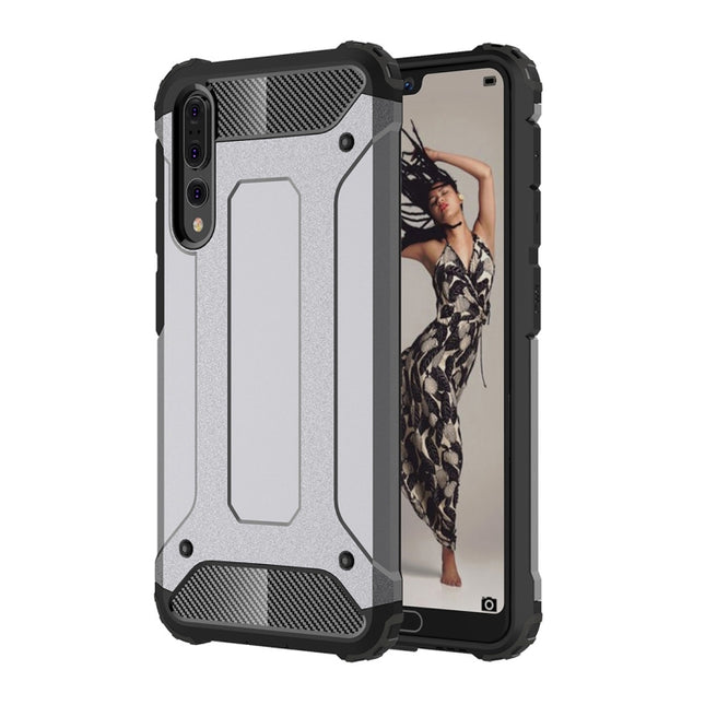 For Huawei  P20 Pro Full-body Rugged TPU + PC Combination Back Cover Case , Huawei P20 Pro, For Huawei P20 Pro