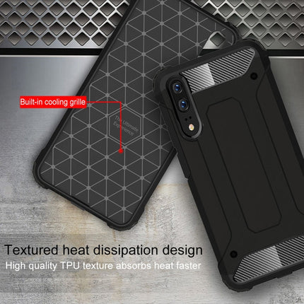 For Huawei  P20 Full-body Rugged TPU + PC Combination Back Cover Case