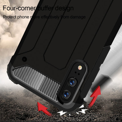 For Huawei  P20 Full-body Rugged TPU + PC Combination Back Cover Case