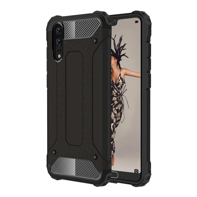 For Huawei  P20 Full-body Rugged TPU + PC Combination Back Cover Case