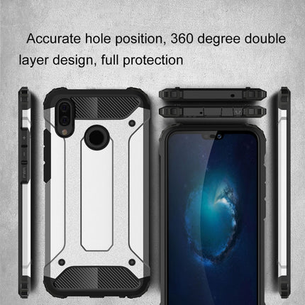 For Huawei  P20 Lite Full-body Rugged TPU + PC Combination Back Cover Case , For Huawei P20 Lite, Huawei P20 Lite