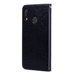 Business Style Oil Wax Texture Horizontal Flip Leather Case for Huawei Nova 3i & P smart Plus, with Holder & Card Slots & Wallet, For Huawei Nova 3i