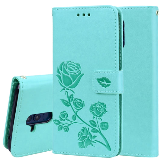 Rose Embossed Horizontal Flip PU Leather Case for Huawei Mate 20 Lite, with Holder & Card Slots & Wallet