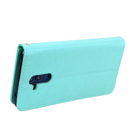 Rose Embossed Horizontal Flip PU Leather Case for Huawei Mate 20 Lite, with Holder & Card Slots & Wallet