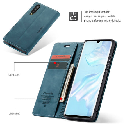 CaseMe-013 Multifunctional Retro Frosted Horizontal Flip Leather Case for Huawei P30, with Card Slot & Holder & Wallet, For Huawei P30
