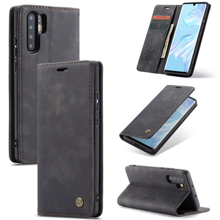 CaseMe-013 Multifunctional Retro Frosted Horizontal Flip Leather Case for Huawei P30 Pro, with Card Slot & Holder & Wallet, For Huawei P30 Pro