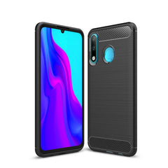 Brushed Texture Carbon Fiber TPU Case for Huawei P30 Lite, Huawei P30 Lite