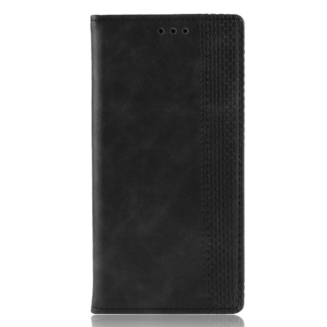 Magnetic Buckle Retro Texture Horizontal Flip Leather Case for Huawei Y7 (2019) / Y7 Prime (2019), with Holder & Card Slots & Wallet, For Huawei Y7 (2019)