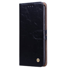 Business Style Oil Wax Texture Horizontal Flip Leather Case for Huawei Y6 (2019) / Honor 8A, with Holder & Card Slots & Wallet, For Huawei Honor 8A, For Huawei Y6 (2019) / Honor 8A