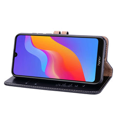 Business Style Oil Wax Texture Horizontal Flip Leather Case for Huawei Y6 (2019) / Honor 8A, with Holder & Card Slots & Wallet, For Huawei Honor 8A, For Huawei Y6 (2019) / Honor 8A