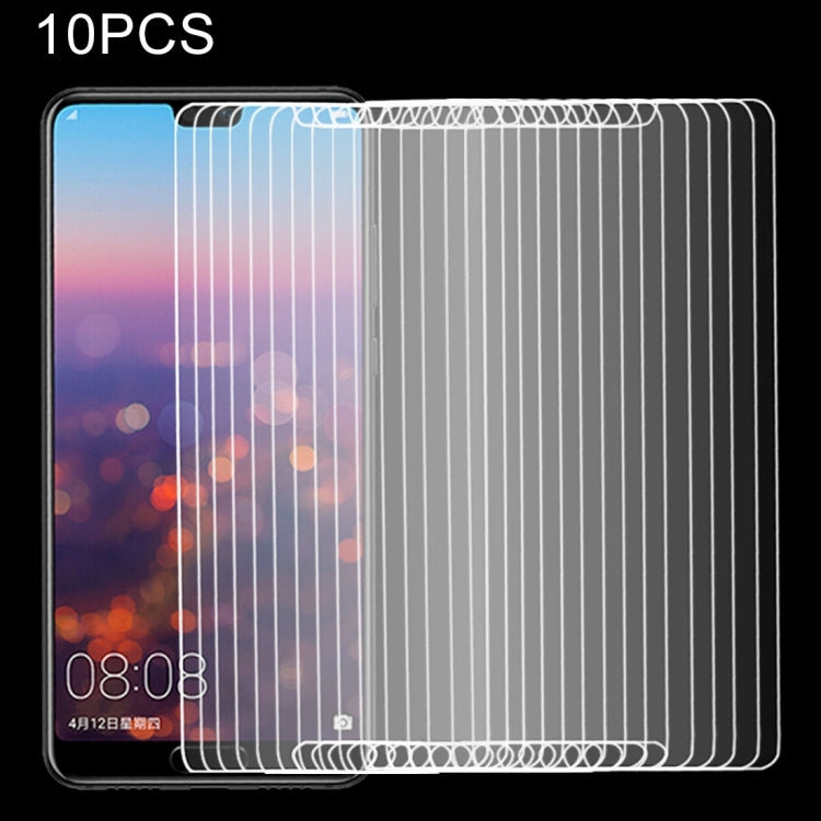 10 PCS for Huawei P20 0.26mm 9H Surface Hardness 2.5D Explosion-proof Tempered Glass Screen Film, For P20