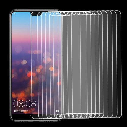 10 PCS for Huawei P20 0.26mm 9H Surface Hardness 2.5D Explosion-proof Tempered Glass Screen Film, For P20