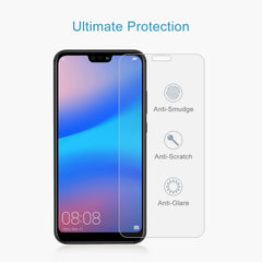 50 PCS for Huawei P20 Lite 0.26mm 9H Surface Hardness 2.5D Explosion-proof Tempered Glass Screen Film, No Retail Package, For P20 Lite