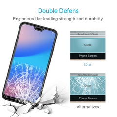 50 PCS for Huawei P20 Lite 0.26mm 9H Surface Hardness 2.5D Explosion-proof Tempered Glass Screen Film, No Retail Package, For P20 Lite