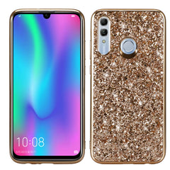 Glittery Powder Shockproof TPU Case for Huawei  Honor 10 Lite, For Huawei Honor 10 Lite