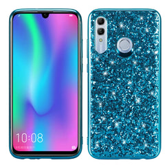 Glittery Powder Shockproof TPU Case for Huawei  Honor 10 Lite, For Huawei Honor 10 Lite