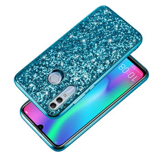 Glittery Powder Shockproof TPU Case for Huawei  Honor 10 Lite, For Huawei Honor 10 Lite