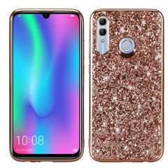 Glittery Powder Shockproof TPU Case for Huawei  Honor 10 Lite, For Huawei Honor 10 Lite