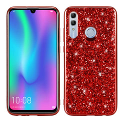 Glittery Powder Shockproof TPU Case for Huawei  Honor 10 Lite, For Huawei Honor 10 Lite